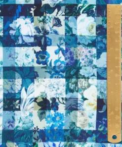 Liberty Fabrics Crepe De Chine^Archive Gingham Crepe de Chine