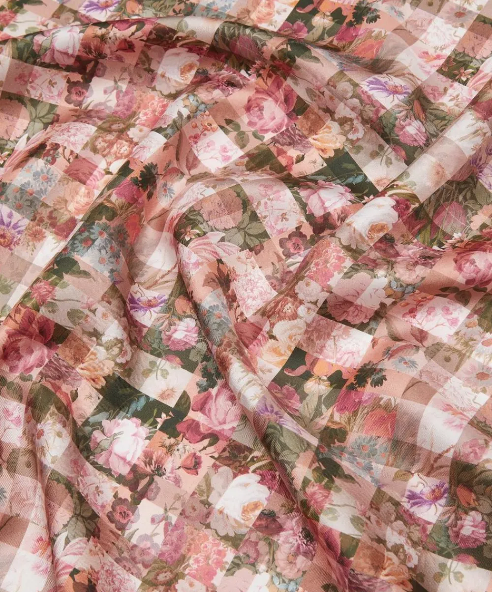 Liberty Fabrics Monument Twill^Archive Gingham Silk Twill