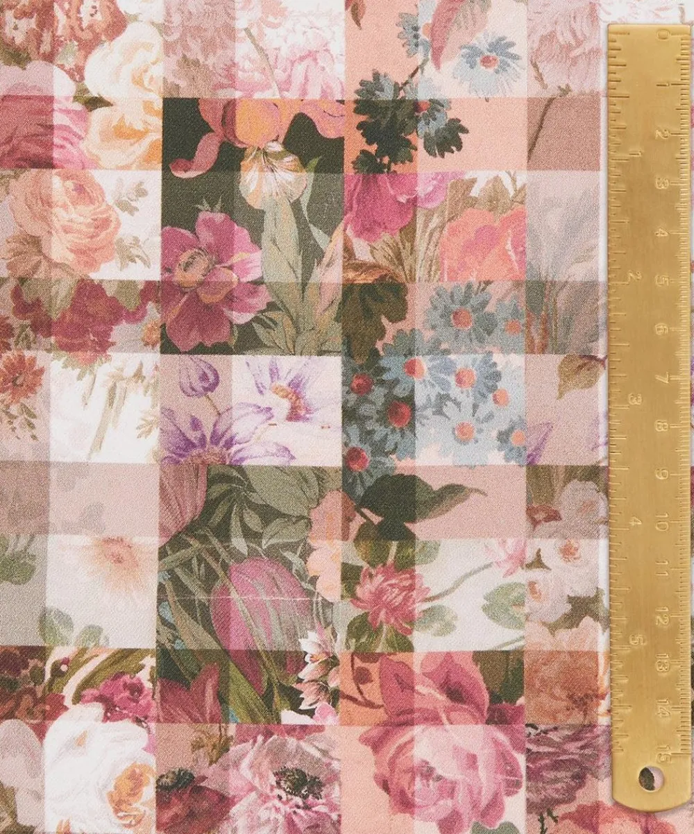 Liberty Fabrics Monument Twill^Archive Gingham Silk Twill