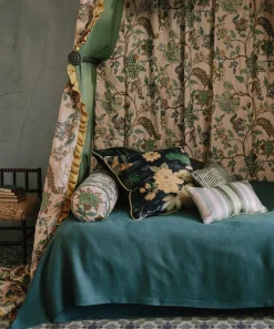 Liberty Interiors Furnishing Fabrics^Arlo Stripe in Jade