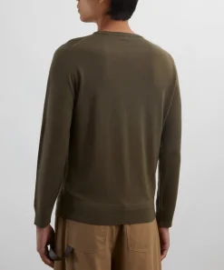 Barena Knitwear & Sweats^Army Ato Merino Wool Jumper
