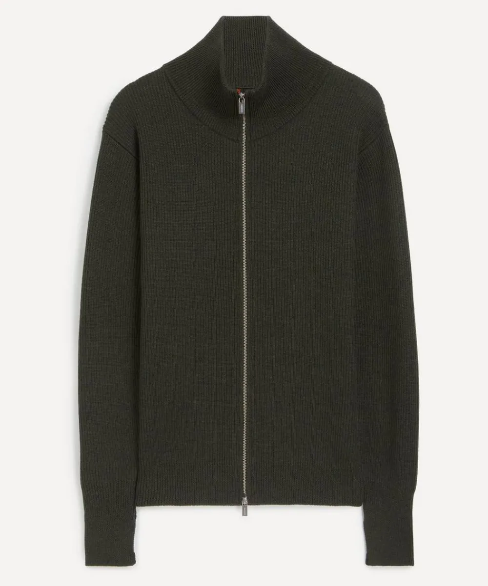 Barena Knitwear & Sweats^Army Dori Wool Cardigan