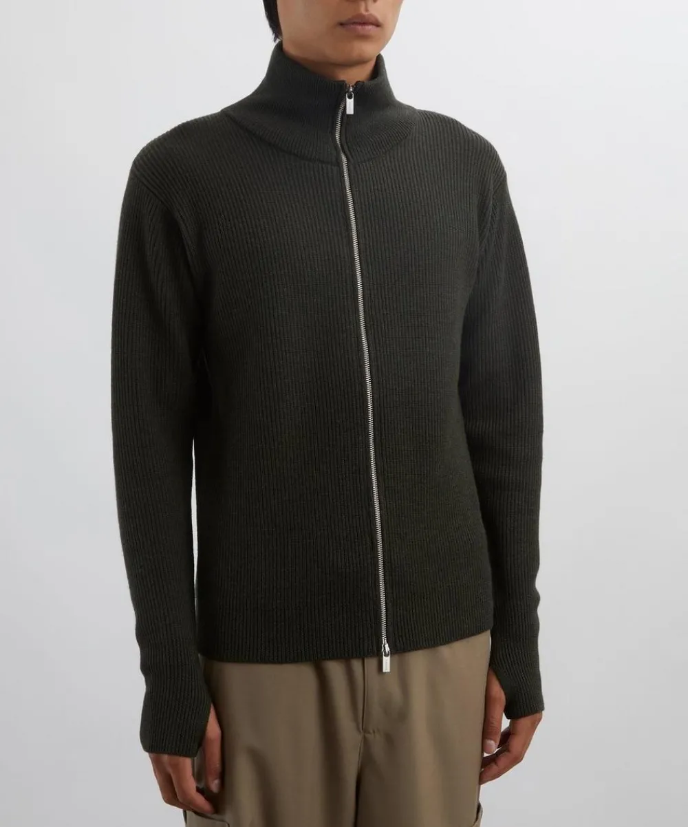Barena Knitwear & Sweats^Army Dori Wool Cardigan