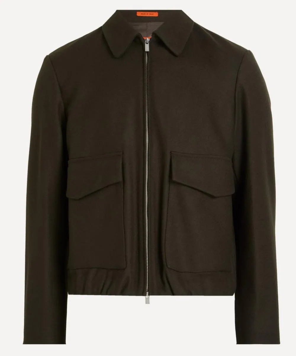 Barena Coats & Jackets^Army Magan Wool-Blend Jacket