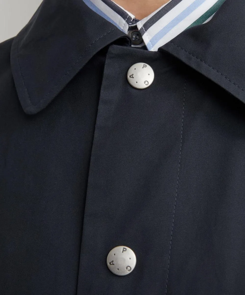A.P.C. Coats & Jackets^Arthur Waxed Cotton Mac