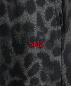Stella McCartney Sleepwear^Ash Grey Oversized Drawstring Leopard Trousers