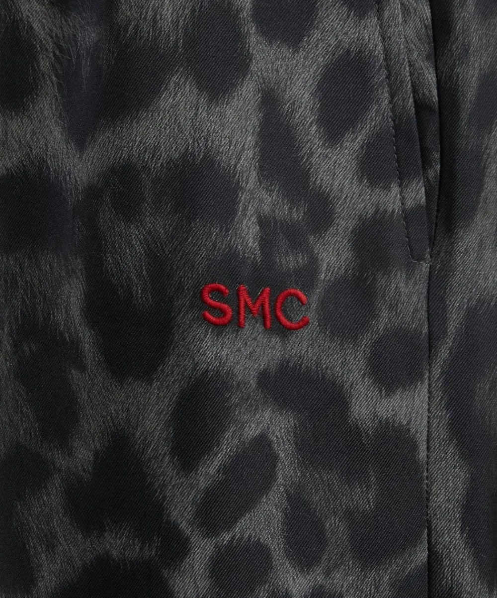 Stella McCartney Sleepwear^Ash Grey Oversized Drawstring Leopard Trousers