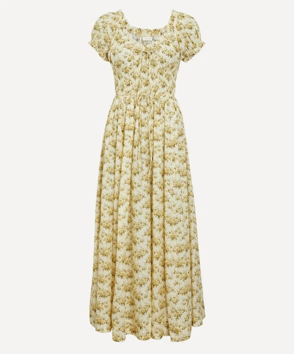 DÔEN Dresses^Ashlynn Citron Rosier Floral Dress