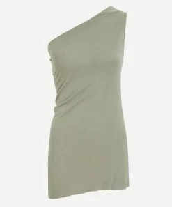 Rick Owens Tops^Athena Asymmetric Cotton-Cashmere Top