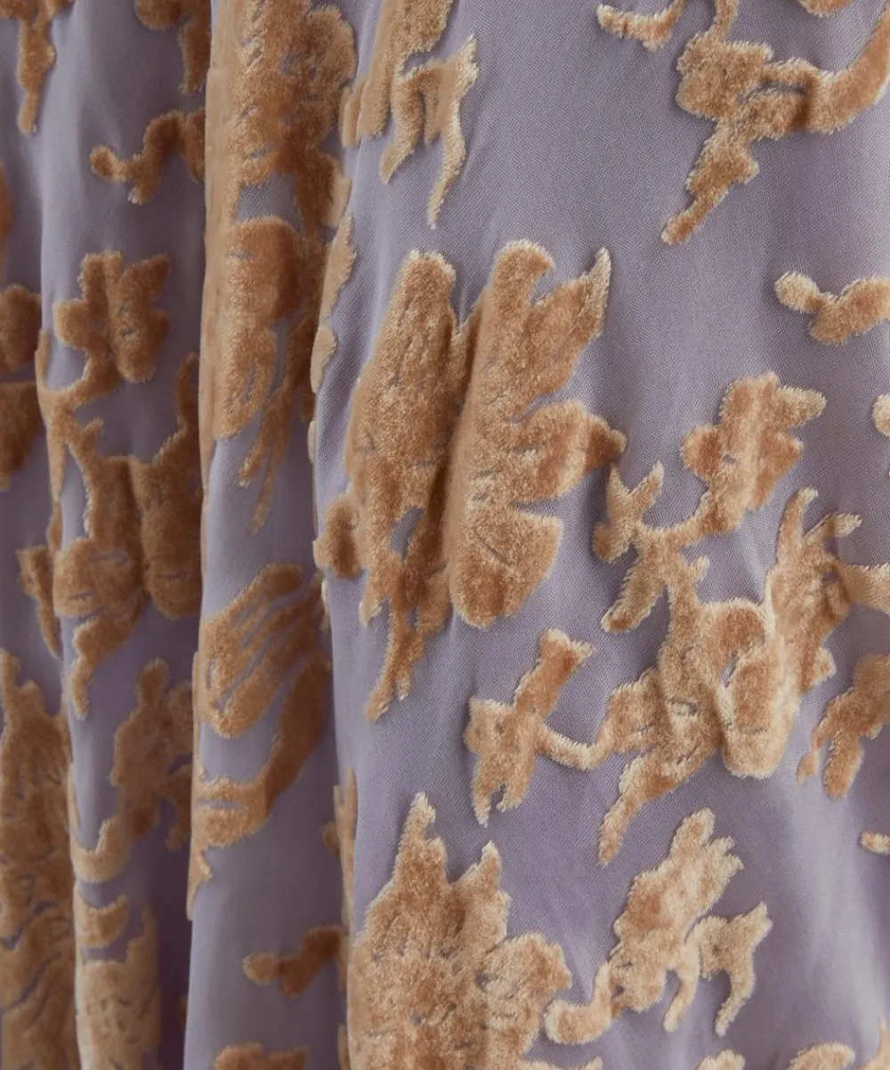 Rat & Boa Dresses^Athena Silk Devoreé Maxi Dress