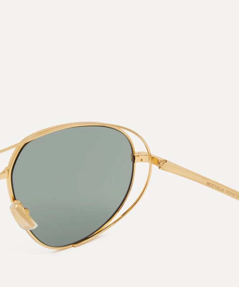 Bottega Veneta Sunglasses & Glasses^Aviator Sunglasses