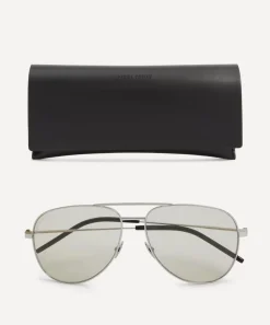 Saint Laurent Sunglasses & Glasses^Aviator Sunglasses