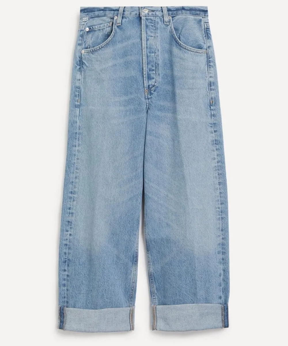Citizens of Humanity Jeans^Ayla Baggy Cuffed Crop Jeans in Gemini