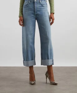 Citizens of Humanity Jeans^Ayla Baggy Cuffed Crop Jeans in Gemini