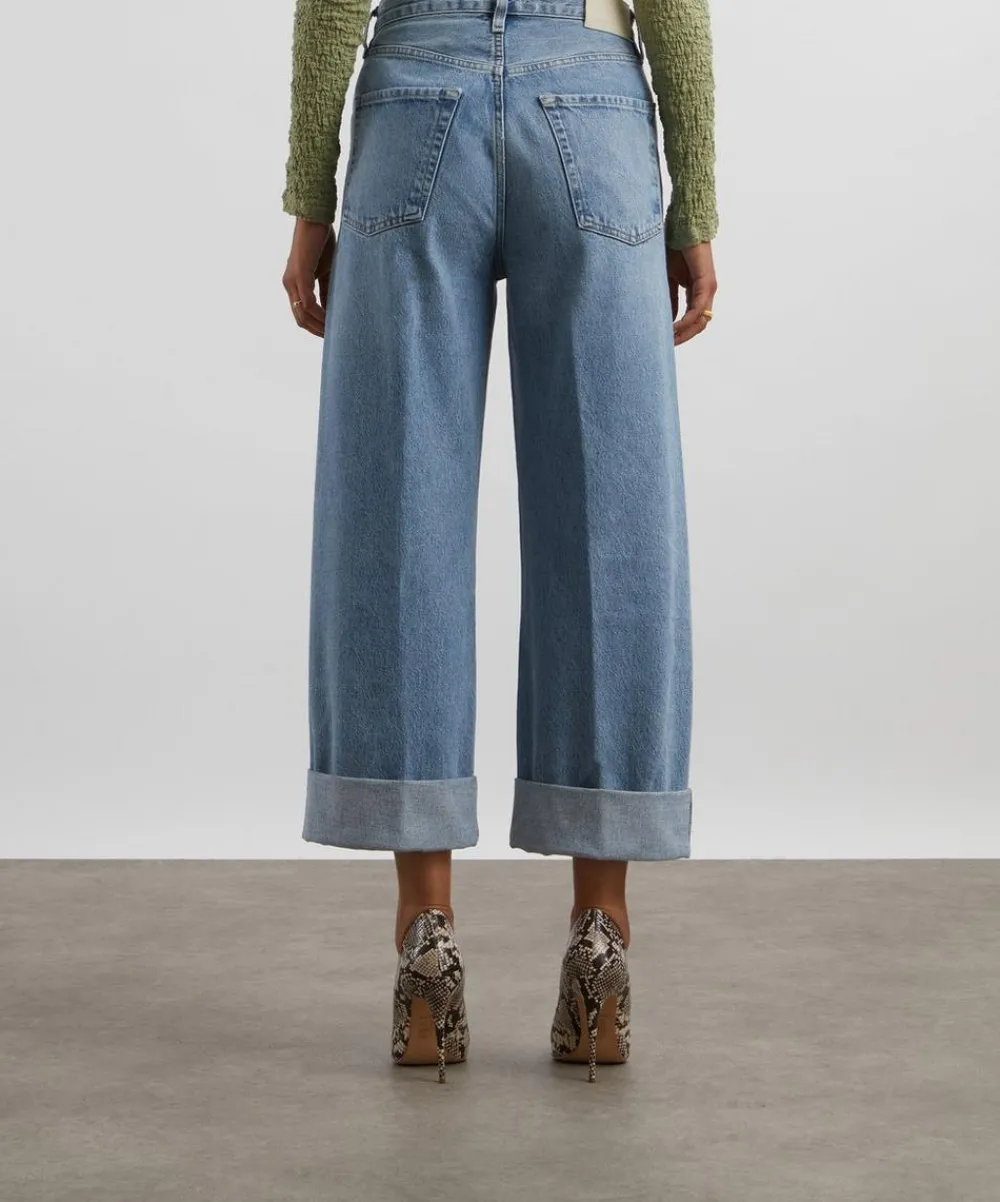 Citizens of Humanity Jeans^Ayla Baggy Cuffed Crop Jeans in Gemini
