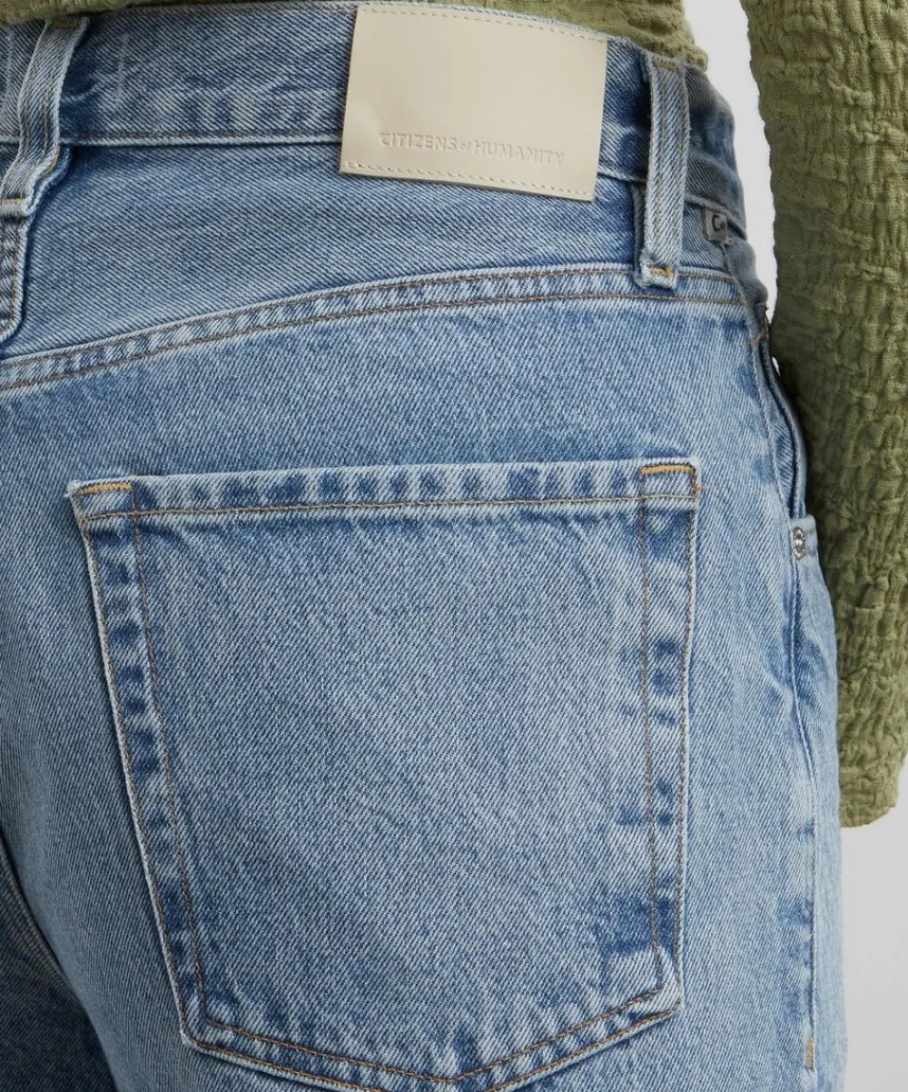 Citizens of Humanity Jeans^Ayla Baggy Cuffed Crop Jeans in Gemini