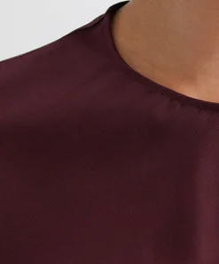 Loulou Studio Tops^Azae Draped Silk-Twill Top