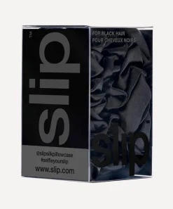 Slip Hair Styling^Back to Basics Black Silk Scrunchie Trio