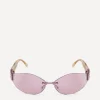 Fendi Sunglasses & Glasses^Baguette Rose Acetate Sunglasses