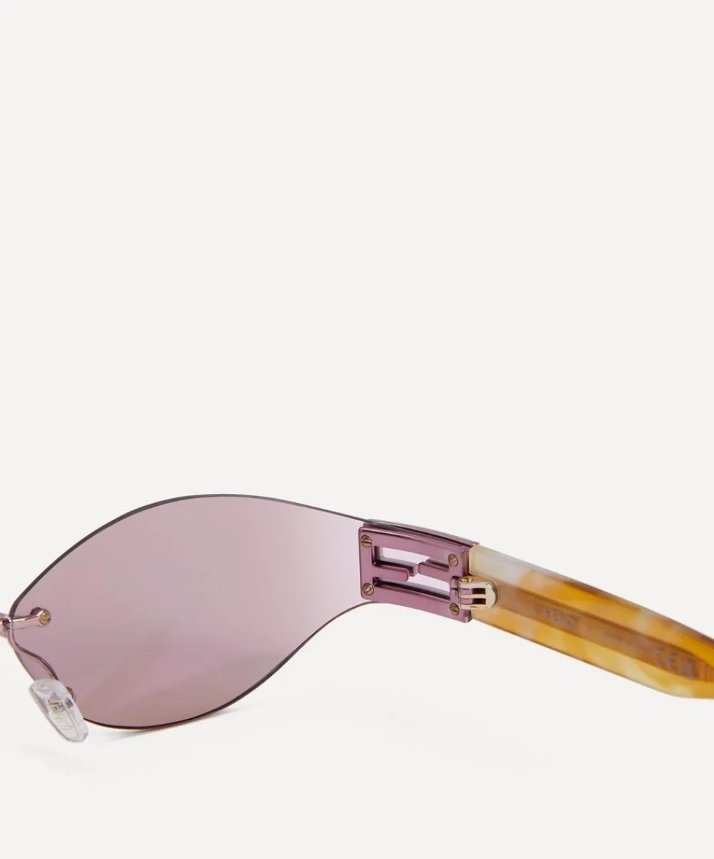 Fendi Sunglasses & Glasses^Baguette Rose Acetate Sunglasses