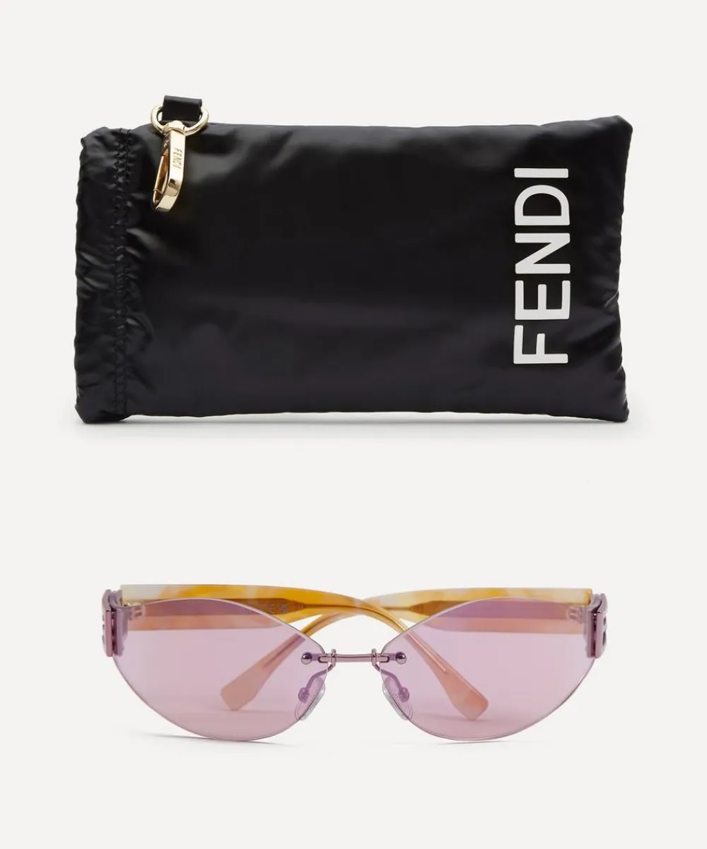 Fendi Sunglasses & Glasses^Baguette Rose Acetate Sunglasses