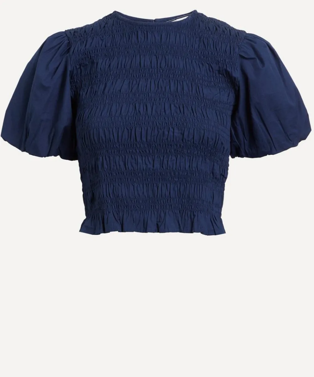 Maria de la Orden Tops^Baila Navy Shirt