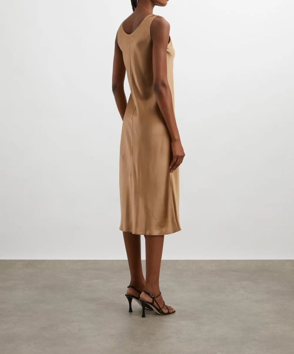 Max Mara Dresses^Banjo Silk-Satin Midi Dress