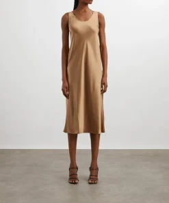 Max Mara Dresses^Banjo Silk-Satin Midi Dress