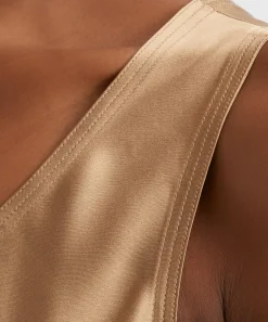 Max Mara Dresses^Banjo Silk-Satin Midi Dress