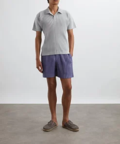 Homme Plisse Issey Miyake Tops^BASICS Pleated Polo Shirt