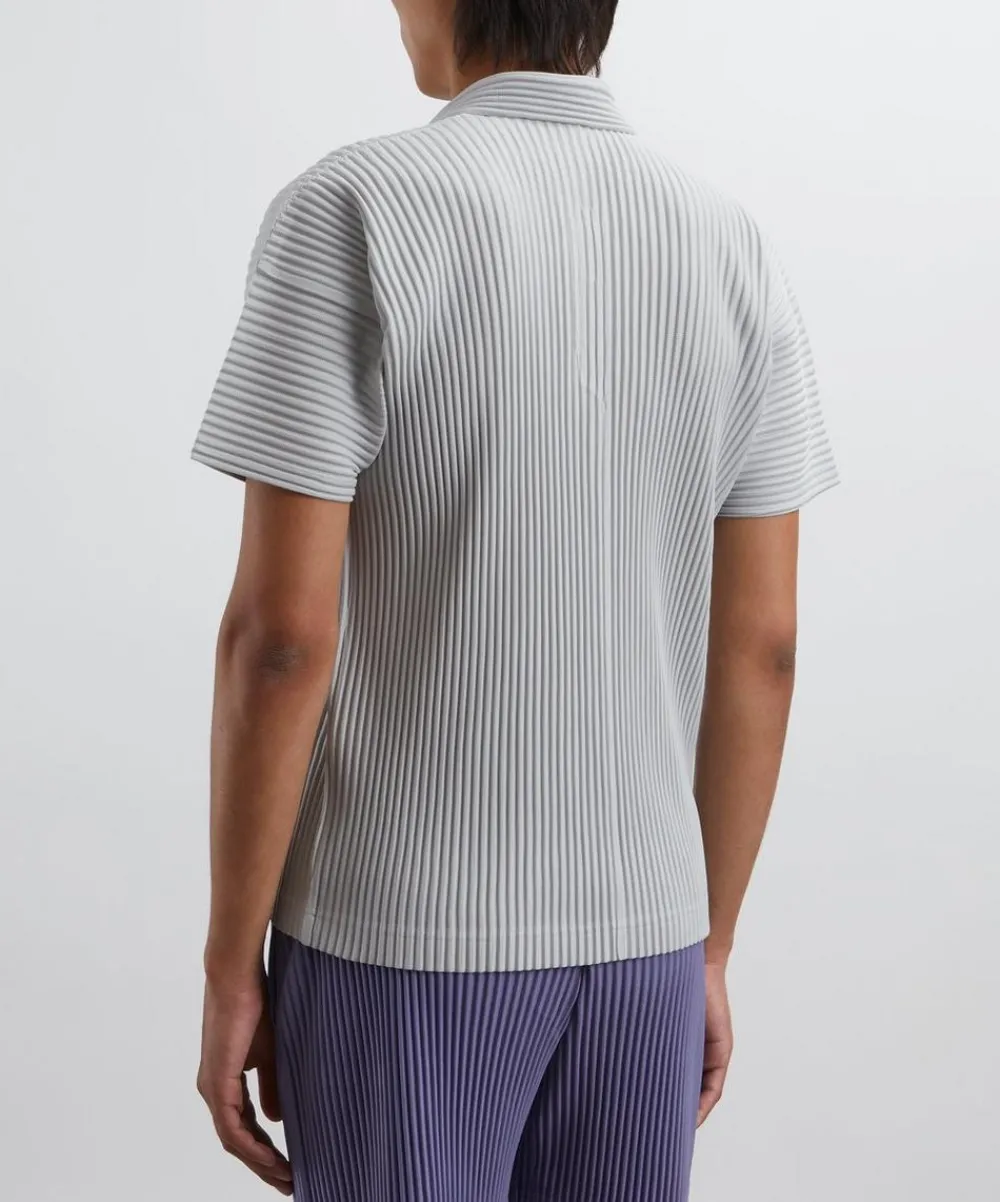 Homme Plisse Issey Miyake Tops^BASICS Pleated Polo Shirt