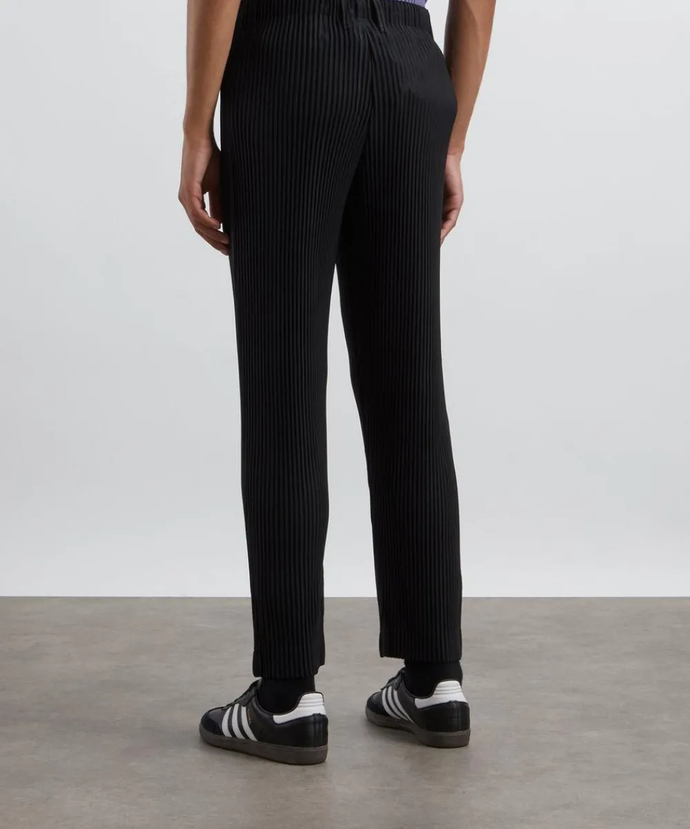 Homme Plisse Issey Miyake Trousers^BASICS Pleated Trousers