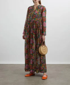 Liberty Dresses^Begonia Garden Chiffon Maxi Dress