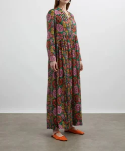 Liberty Dresses^Begonia Garden Chiffon Maxi Dress