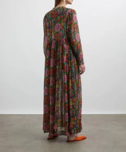 Liberty Dresses^Begonia Garden Chiffon Maxi Dress