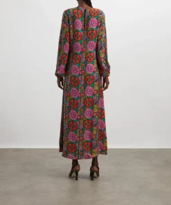 Liberty Dresses^Begonia Garden Soft Column Maxi Dress