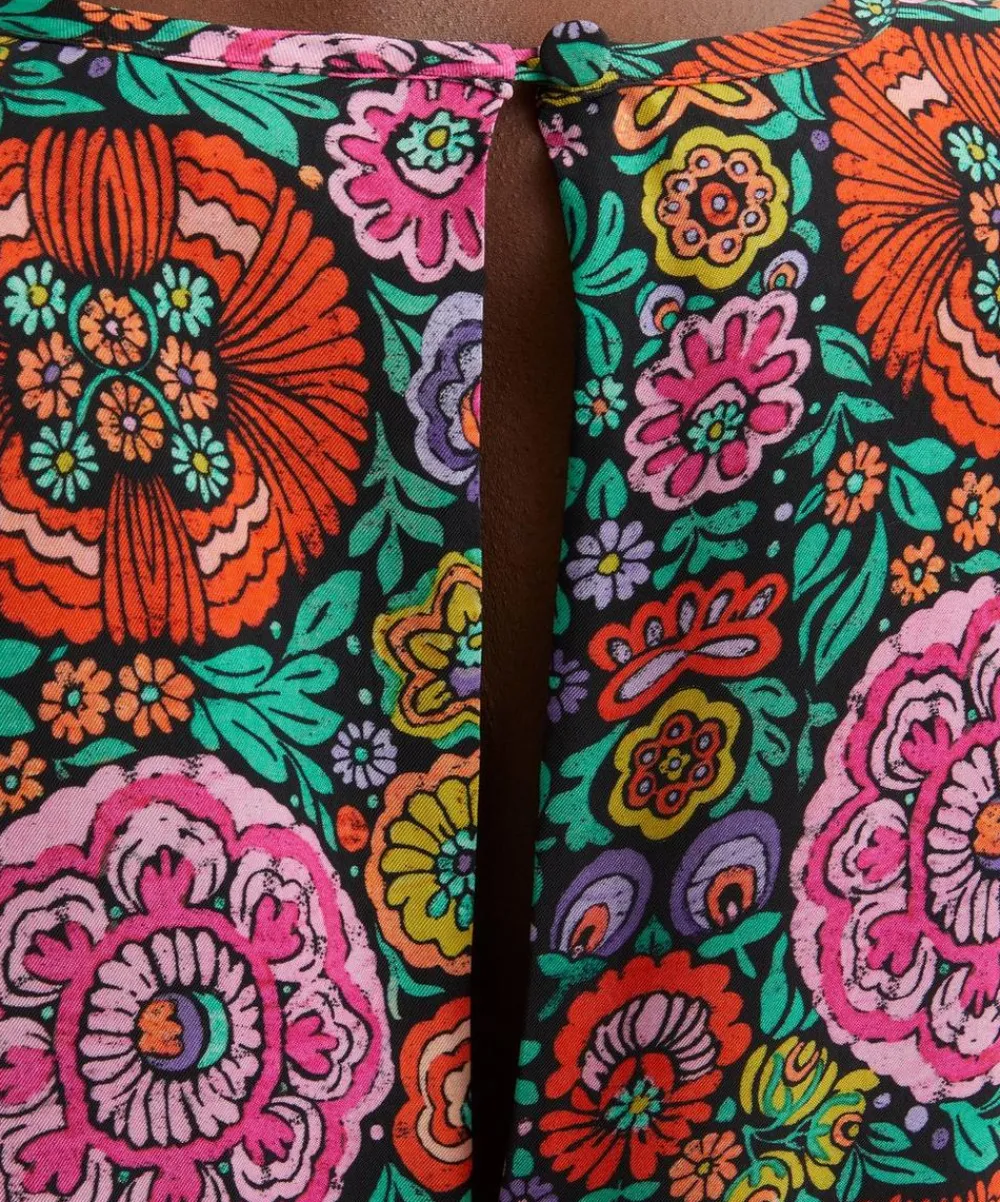 Liberty Dresses^Begonia Garden Soft Column Maxi Dress