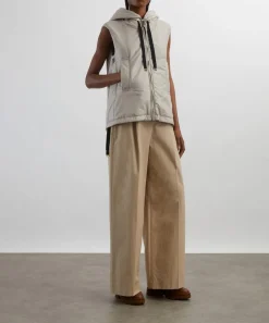 Max Mara Coats & Jackets^Beige Greengo Drip-Proof Canvas Gilet