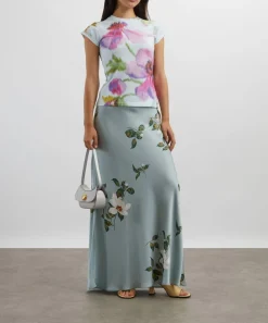 Reformation Skirts^Bella Satin Skirt