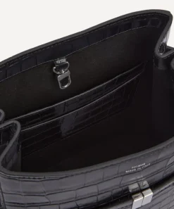 Toteme Bags^Belted Croc-Embossed Leather Bucket Bag