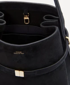 Toteme Bags^Belted Suede Bucket Bag