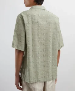 NN07 Shirts^Ben Embroidery Anglaise Shirt