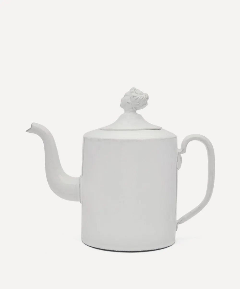 Astier de Villatte Glass & Drinksware^Benoit Head Teapot