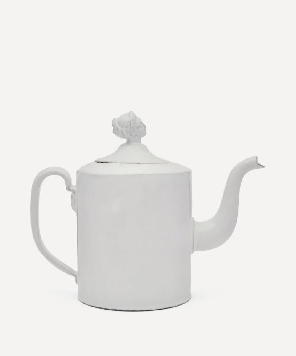 Astier de Villatte Glass & Drinksware^Benoit Head Teapot