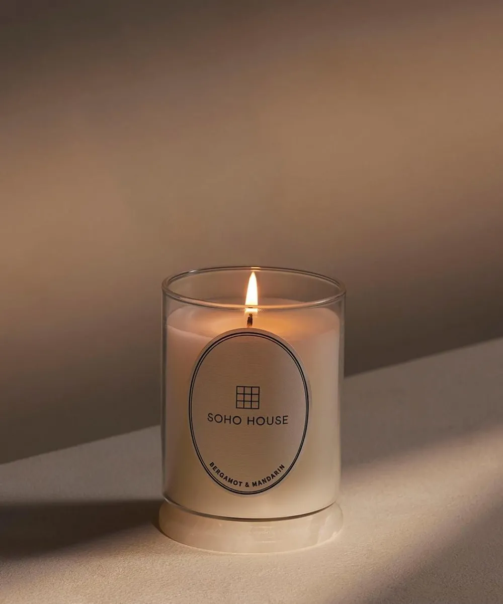 Soho Home Candles & Candle Holders^Bergamot and Mandarin Candle 250g