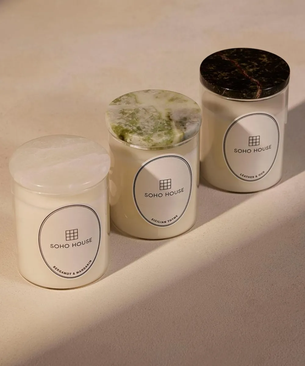 Soho Home Candles & Candle Holders^Bergamot and Mandarin Candle 250g