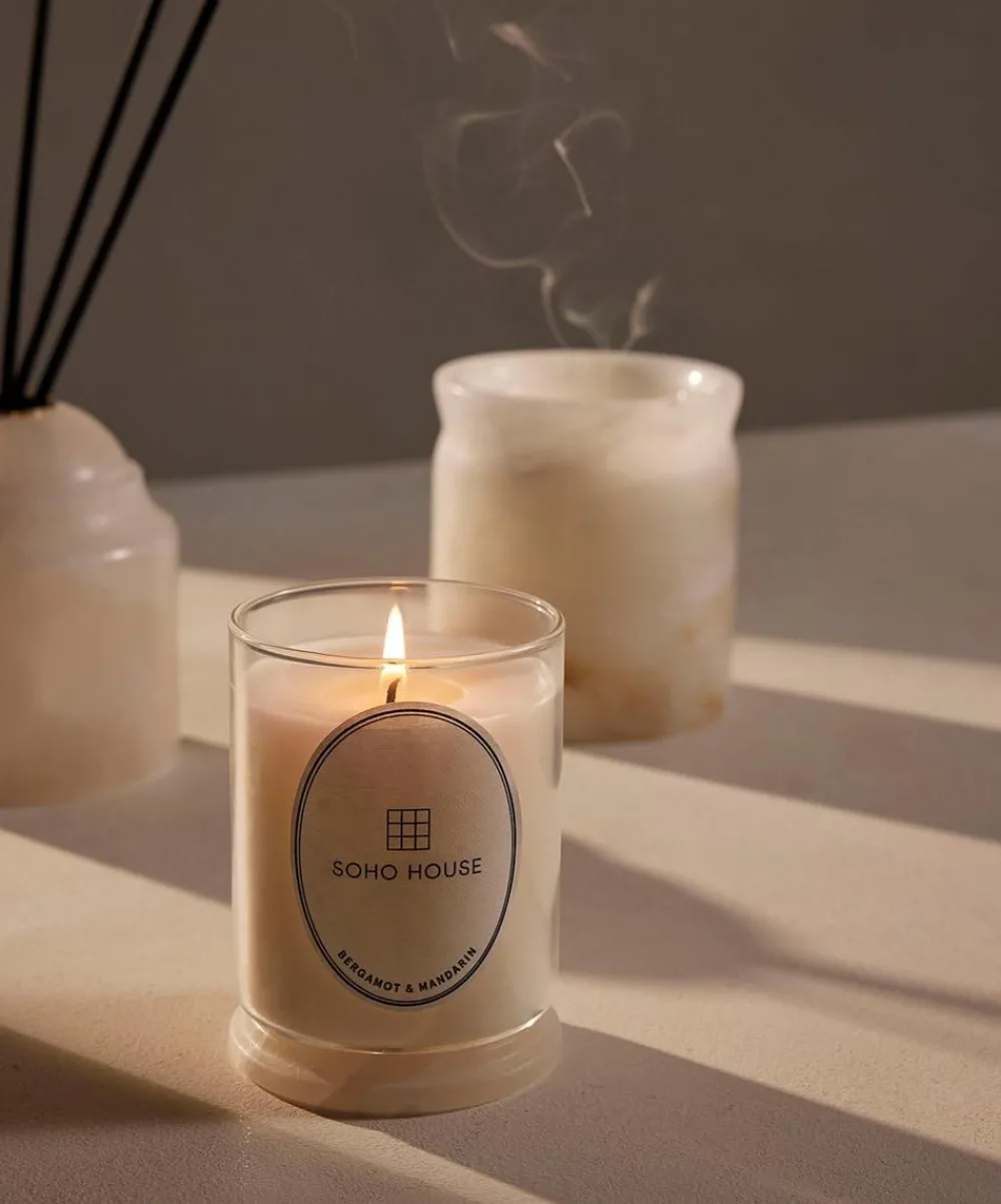 Soho Home Candles & Candle Holders^Bergamot and Mandarin Candle 250g