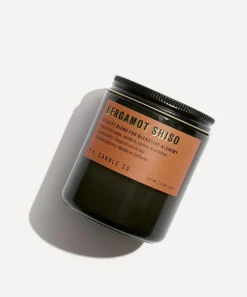 P.F. Candle Co. Candles & Candle Holders^Bergamot Shiso Candle 204g