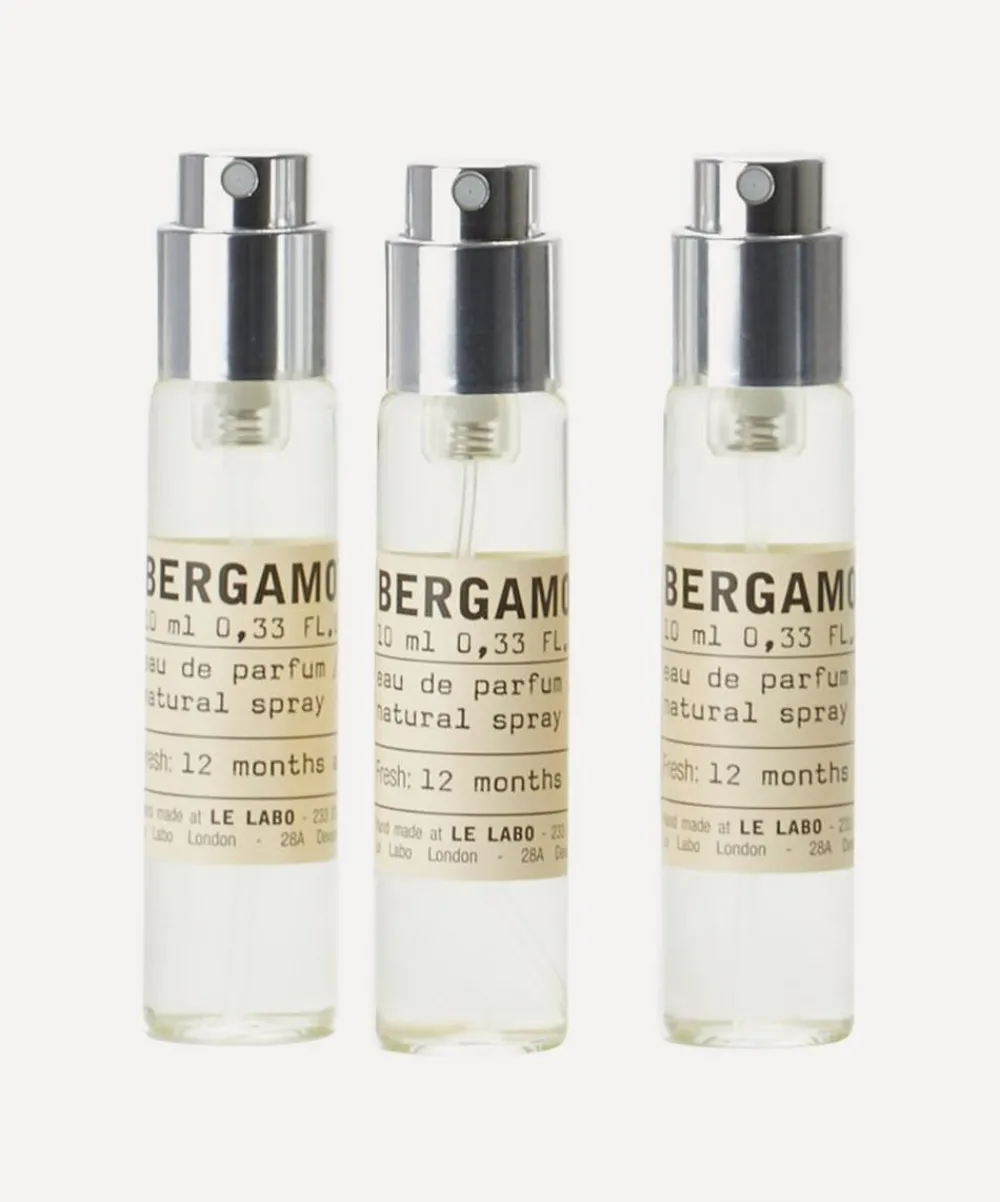 Le Labo Womens Perfume^Bergamote 22 Eau de Parfum Travel Tube Refills 3 x 10ml