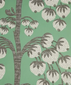 Liberty Interiors Wallpaper|Wallpaper^Berry Tree Wallpaper in Jade